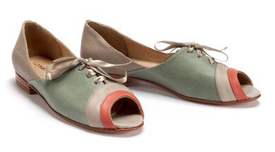 Zapatos Río Verde agua de Victoria Hache